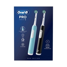 Oral B Pro Series 1 Duo Sort og Blå