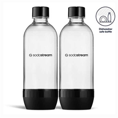 Sodastream Ekstra flasker 2x1 Liter - Tåler opvaskemaskine