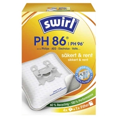 Swirl PH86/PH96 Støvsugerposer Electrolux 