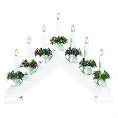 Marksöjd TOMAS Adventslys Hvid - 8314,400